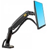 Giá đỡ màn hình máy tính lắp màu đen đã được lắp đặt màn hình PC 27 inch