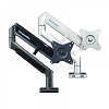 Hình ảnh 2 chiếc tay nâng màn hình human Motion T2-1 màu đen và trắng
