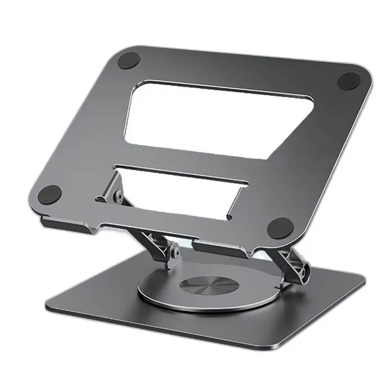 Giá đỡ đế xoay 360 độ hai màu xám và bạc LS625