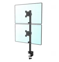 Giá Treo Hai Màn Hình Máy Tính M063 17 – 27 Inch Kẹp Bàn