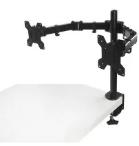 Giá Treo Hai Màn Hình Máy Tính Kẹp Bàn M052 14 - 27 Inch