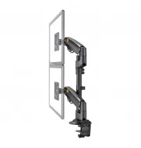 Giá Treo Hai Màn Hình Máy Tính NB H180 22 – 32 Inch