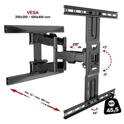 Giá Treo Tivi NB-P6 45-75 Inch – Xoay Góc Đa Năng – Phiên Bản Mới Chính Hãng - 2