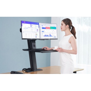 Chân Đỡ 2 Màn Hình Máy Tính Để Bàn NB ST25-2A 19-27 inch - 3