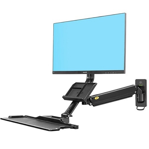 Giá Treo Màn Hình Máy Tính NB MC32 22-32 Inch – Kết Hợp Kệ Bàn Phím - 1