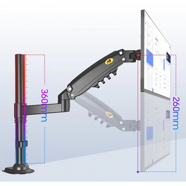 Giá Treo Màn Hình Máy Tính NB H80 17-27 Inch - 3