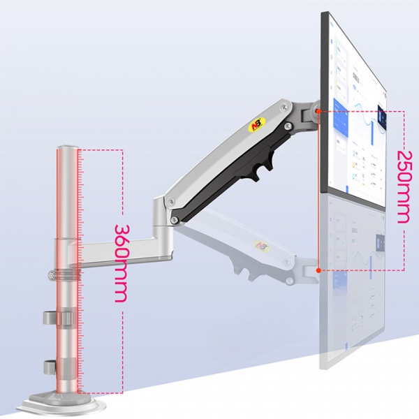 Giá Treo Màn Hình Máy Tính NB H100 22 – 35 Inch - 3