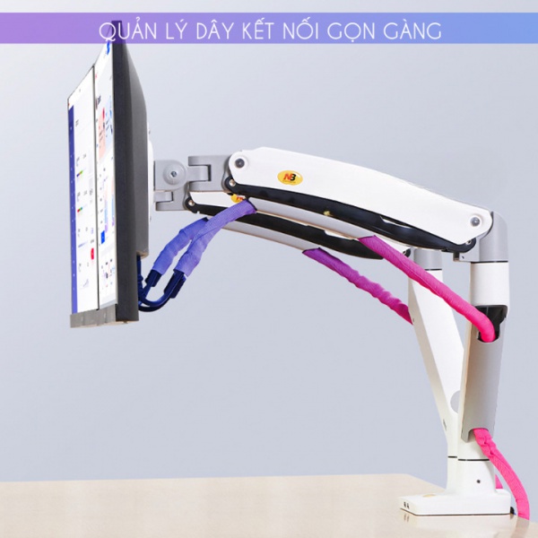Giá Treo Hai Màn Hình NB F195A 22-32 Inch - 7