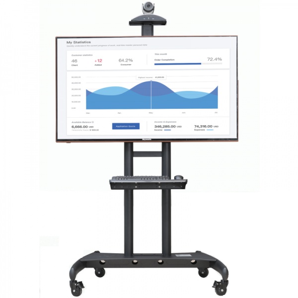 Giá Treo Tivi Di Động NB AVA1800-70-1P (55 – 90 Inch) - 1