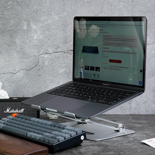 Giá đỡ Laptop khung nhôm HyperWork L1 - 4