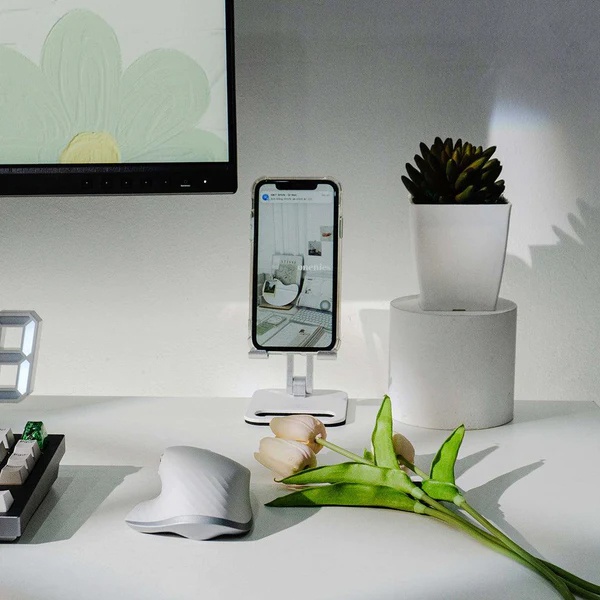 Giá đỡ điện thoại/tablet nhôm HyperWork T2 - 6