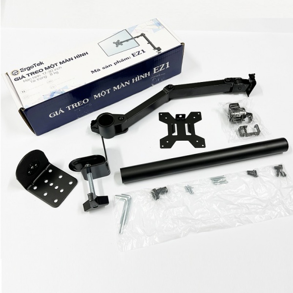 Giá treo một màn hình kẹp bàn Ergotek EZ1 17 - 30 inch - 4