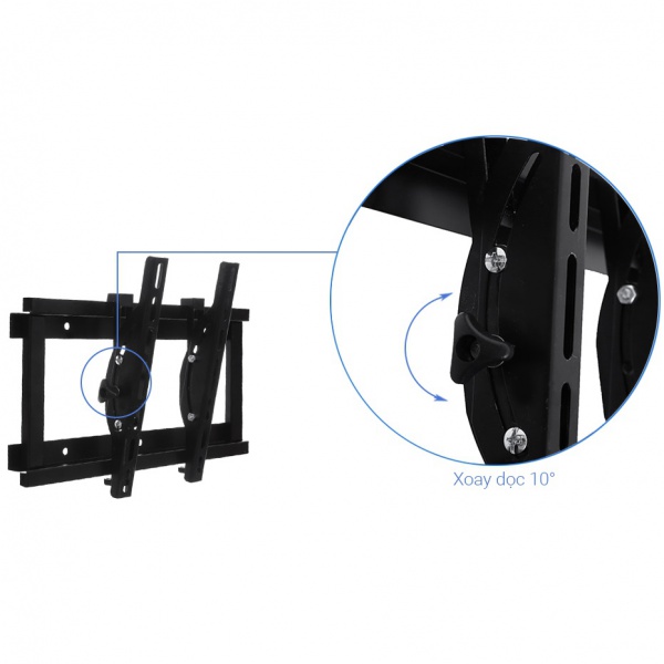 Giá treo Tivi Nghiêng Cảnh Phong N4-3 19-37 inch - 2